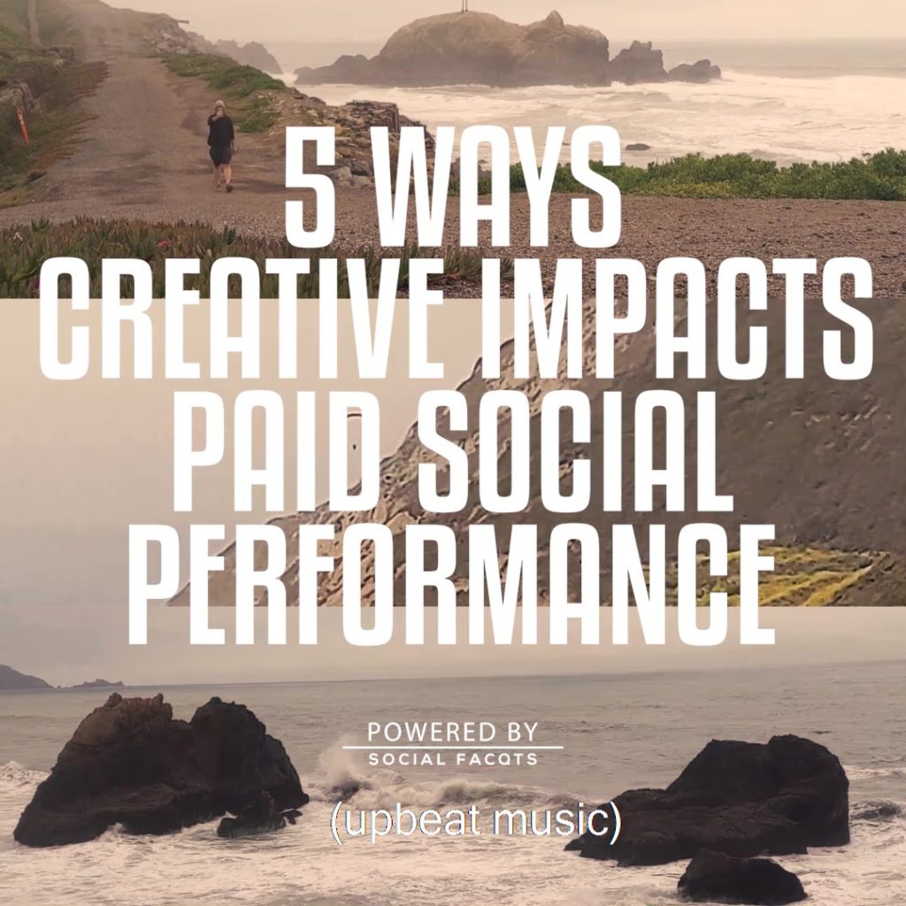 How video impacts paid social