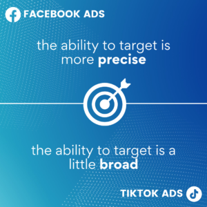 tiktok ads vs facebook ads targeting