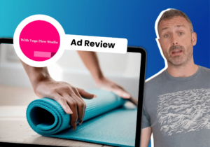 Yoga Flow Studio Ad Review: How this ad can be more flexible
