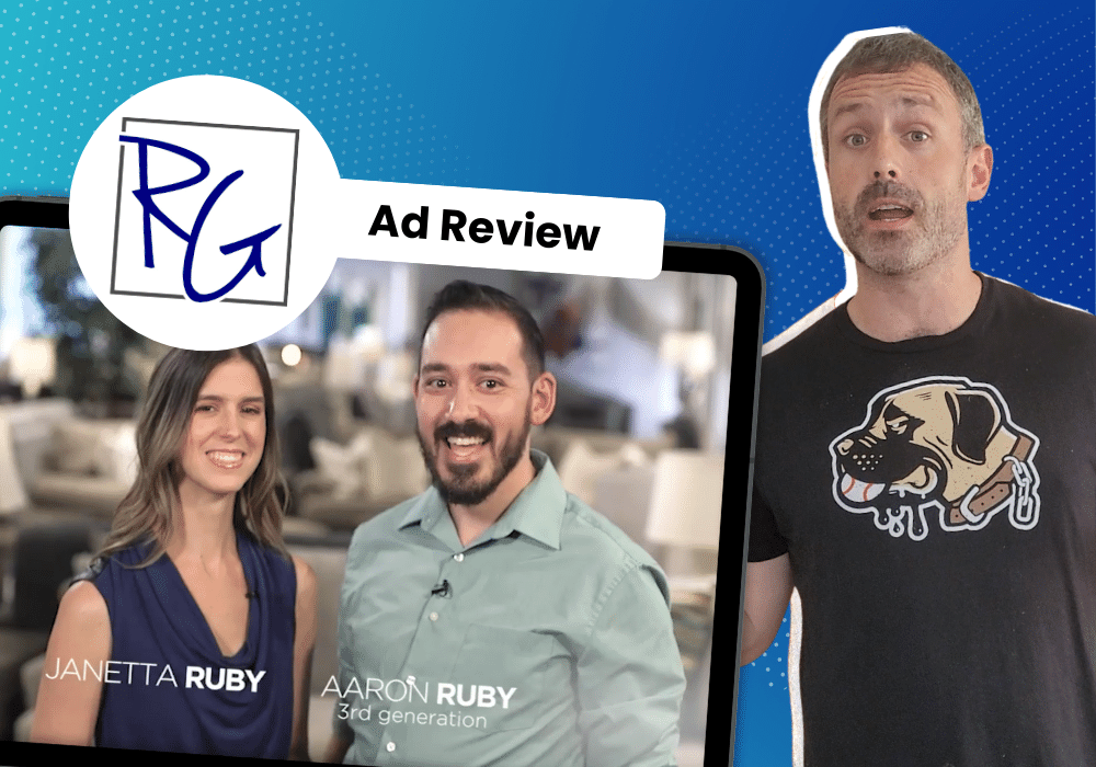 Ruby-Gordon Ad Review: Why this ad needs fixing