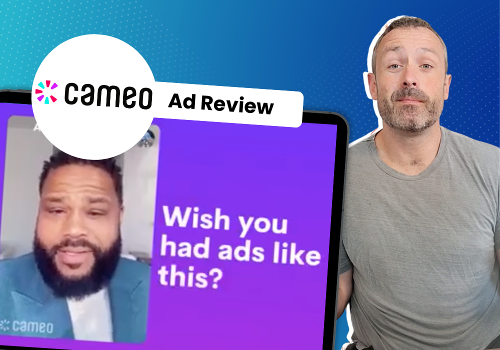 Cameo Ad Review: How to fix this ad