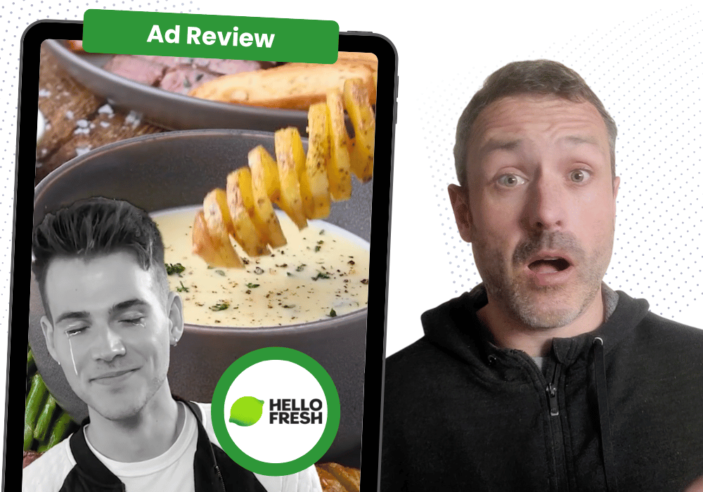 Hello Fresh Ad Review: Why this TikTok ad is getting more leads!