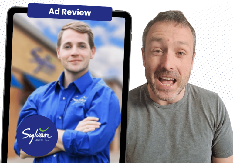 Sylvan Learning Ad Review: Why this image ad is so bad