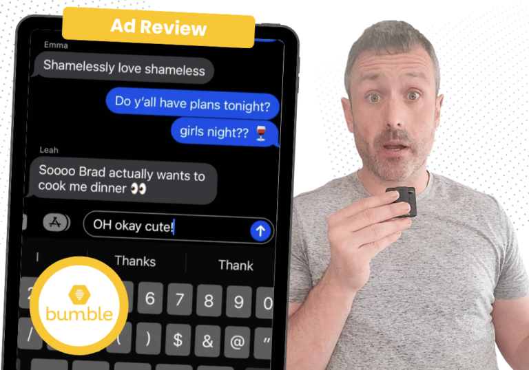 Bumble Ad Review: Why we’re swiping left on this ad